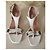 Sandali Nina Ricci in pelle bianchi Bianco - vista 7