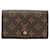 Portefeuille bifold Monogram Louis Vuitton M61730 en cuir PVC marron en bon état Plastique  ref.1420866