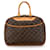 Louis Vuitton Bolso De Lona Deauville M47270 en buen estado Castaño Lienzo  ref.1420874