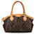 Louis Vuitton Bolsa de lona Tivoli PM M40143 em boa condição Marrom  ref.1420876