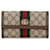 Portafoglio Continental Ophidia in PVC pelle Gucci 523153 In ottime condizioni Beige Plastica  ref.1420889