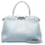 Fendi Leather Peekaboo Medium Handbag 8BN226 in Very Good Condition Blue  ref.1420902