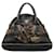 Prada Camouflage Studded Leather Nylon Handbag BL0688 in Very Good Condition Green  ref.1420903