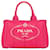 Prada Canvas Kanapa Mini Handbag Tote 1BG439 in Very Good Condition Pink Cloth  ref.1420909