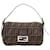 Fendi Sac bandoulière Zucca Mamma Baguette marron Toile  ref.1420923