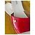 Cambon Chanel Sandalen/Pantoletten Rot - Ansicht 6