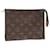 Louis Vuitton Monogram Poche Toilette 19 Bolsa M47544 LV Auth ar11937b Monograma Lona  ref.1420999