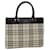 BURBERRY Borsa a mano Nova Check Canvas Beige Auth ep4500