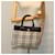 BURBERRY Borsa a mano Nova Check Canvas Beige Auth ep4500 - vista 20