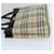 BURBERRY Borsa a mano Nova Check Canvas Beige Auth ep4500 - vista 5