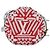 Borsa LOUIS VUITTON Giant Crafty Boite Chapoe Souple con monogramma M45364 auth 74682S Rosso - vista 2