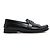 Hermès Mocassini Medor di Hermes EU37 Loafers Collier de Chien US6.5 UK4 Nero