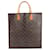 Sac Plat PM en toile Monogram Louis Vuitton M51140 Cuir Marron  ref.1421301