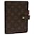 Copertura dell'Agenda Louis Vuitton Marrone Tela  ref.1421349