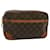 Louis Vuitton Compiegne 28 Marrone Tela  ref.1421354