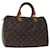 Louis Vuitton Speedy 30 Braun Leinwand  ref.1421380