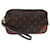 Louis Vuitton Marly Dragonne Marrom Lona  ref.1421392