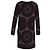 M Missoni Patterned Knit Short Coat in Brown Viscose - view 3