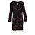 M Missoni Patterned Knit Short Coat in Brown Viscose - view 4