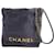 Timeless Chanel Mini 22 Quilted Hobo in Black Leather  ref.1421426