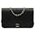 Chanel Chanel Lammleder Matelassé Coco Mark Push Lock Chain Umhängetasche Leder Umhängetasche in gutem Zustand Schwarz  ref.1421443