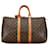 Bolso Boston Louis Vuitton Monogram Keepall 45 M41428 en muy buen estado Castaño Lienzo  ref.1421521