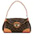 Bolso de hombro Louis Vuitton Beverly MM en lona M40121 en buen estado Castaño Lienzo  ref.1421524