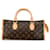 Bolsa Louis Vuitton Monogram Popincourt M40009 em PVC marrom em muito bom estado Plástico  ref.1421525