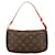 Sac à épaule Louis Vuitton Monogram Pochette Accessoires M51980 en cuir PVC marron en très bon état Plastique  ref.1421526