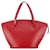 Saint Jacques Louis Vuitton Leather Saint-Jacques Shopping Tote Bag M52267 in Very Good Condition Red  ref.1421532