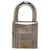 Hermès Hermes Metal Padlock Key Set Silver in Very Good Condition Silvery  ref.1421534