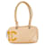 Chanel Cambon Line Leather Handbag Beige Yellow in Very Good Condition Brown  ref.1421554