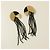 Autre Marque Orecchini Erte Cascade Art Déco in Oro 14K e Onice Nero D'oro - vista 2
