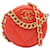 Chanel Orange Lambskin 19 Round Clutch with Chain Leather  ref.1421637