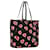 Bolsa tote Prada Tessuto Stampato Heart em lona BN2052 em boas condições Preto  ref.1421730