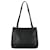 Chanel Lederlogo-Handtasche in Schwarz in sehr gutem Zustand  ref.1421744