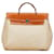 Herbag Hermès Hermes Hermes Toile Ash Aile Bag Ad PM Backpack Canvas Backpack in Good Beige Cloth  ref.1421755