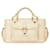 Céline Celine Leather Triomphe Boogie Handbag Beige in Very Good Condition  ref.1421759