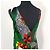 Y2K Sommerkleid Alberta Ferretti Mehrfarben Grün - Ansicht 8