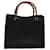 Sac à main en cuir noir GUCCI Bamboo 002 0260 2615 Auth ep4498  ref.1421819