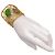 Bracciale largo in filo d'oro con pietra verde Alexis Bittar - vista 3