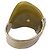 Bracciale largo in resina dorata Alexis Bittar D'oro - vista 5