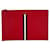 Prada Rote Saffiano Reise Leder Clutch Dokumentenhalter  ref.1422081