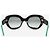 Marni Grüne Sonnenbrille mit dickem Rahmen - Ansicht 2