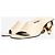 JW Anderson Sandali con tacco a catena crema - taglia EU 37 - vista 2