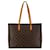 Louis Vuitton Monograma Luco Marrom Couro Lona  ref.1422195