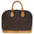 Louis Vuitton Alma Brown Cloth  ref.1422305