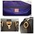 Borsa satchel Gianfranco Ferré in tela blu e pelle coccodrillo - vista 6