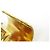 BRACCIALE VINTAGE CHANEL MANCHETTE LOGO CC 1970 T17 METALLO DORATO EMAIL NERO BANGLE D'oro - vista 11