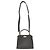 Borsa Mini Peekaboo Fendi in pelle marrone scuro